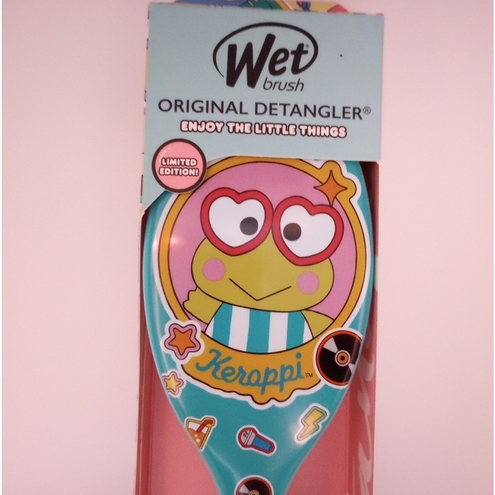 Hello Kitty And Friends Kerappi Wet Brush NIB Hair‎ Brush Limited Edition